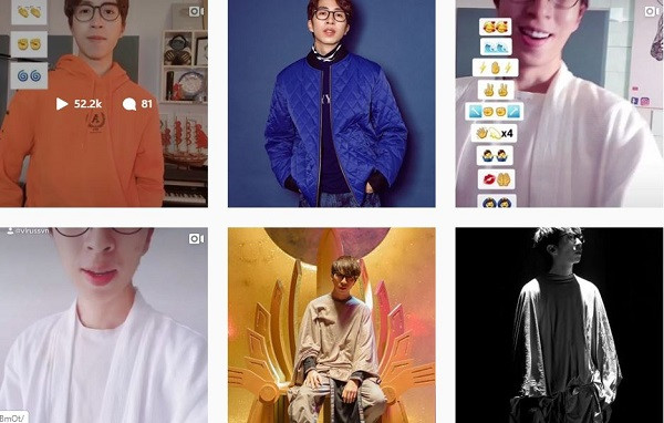 Không chỉ reaction, ở nhà chống dịch ViruSs còn tham gia các trào lưu hot nhất của TikTok và hào hứng chia sẻ trên Instgram cá nhân, đủ để thấy anh chàng mê trò này đến thế nào.