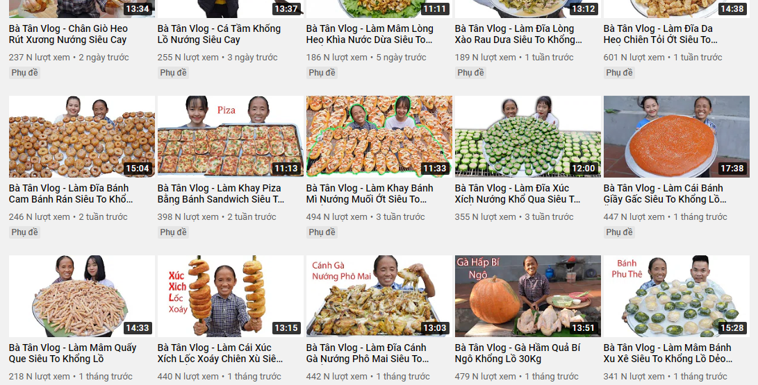 Tuy nhiên từ sau khi con trai bà Tân - Hưng Vlog liên tiếp gây ra những vụ việc ảnh hưởng đến danh tiếng thì kênh Bà Tân Vlog cũng theo đó tuột dốc không phanh. Việc giảm sút view nghiêm trọng trong mỗi video của bà Tân thời gian gần đây cũng khiến người hâm mộ không khỏi hoang mang.