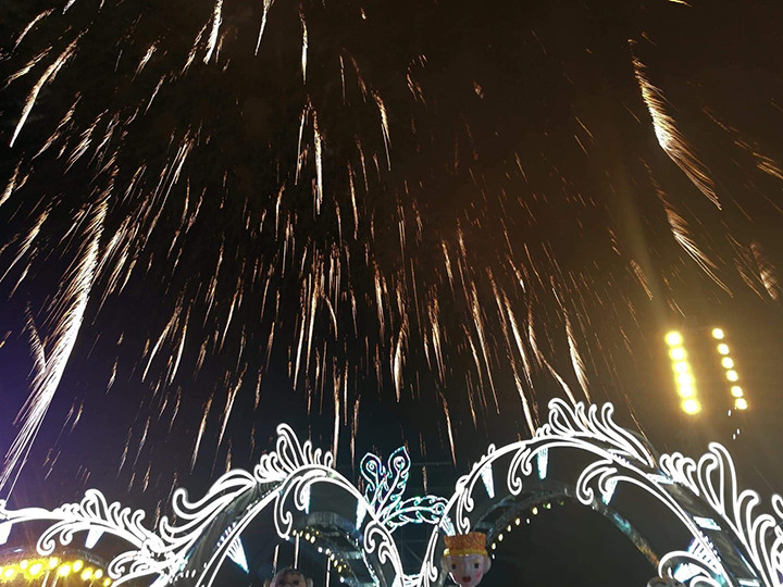 Phơi sáng ảnh pháo hoa.