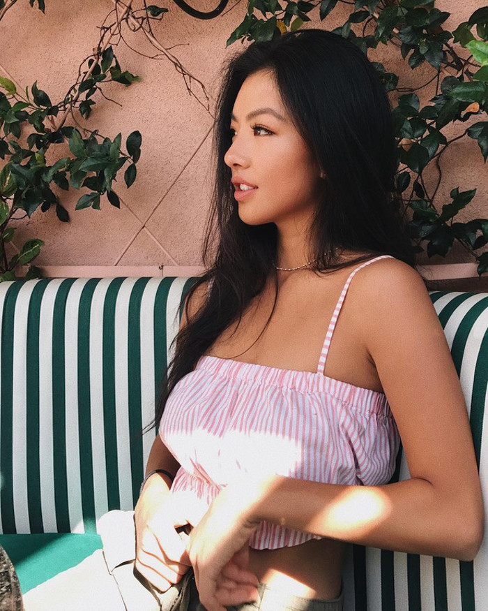 Nhan sắc rạng rỡ ở tuổi 19 của tay golf chuyên nghiệp người Trung Quốc.