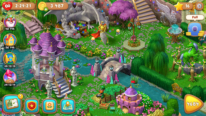 Chính nhờ sự đa dạng trong thiết kế và con mắt phối hợp các chi tiết để xây dựng nên một khu vườn, điều này tạo ra những nét riêng của mỗi người chơi.