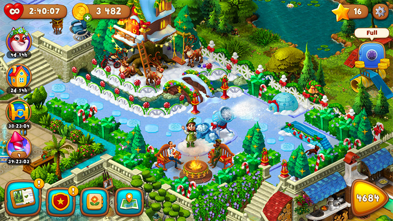 Các sự kiện sẽ cập nhật các chi tiết liên quan tại các không gian trong game