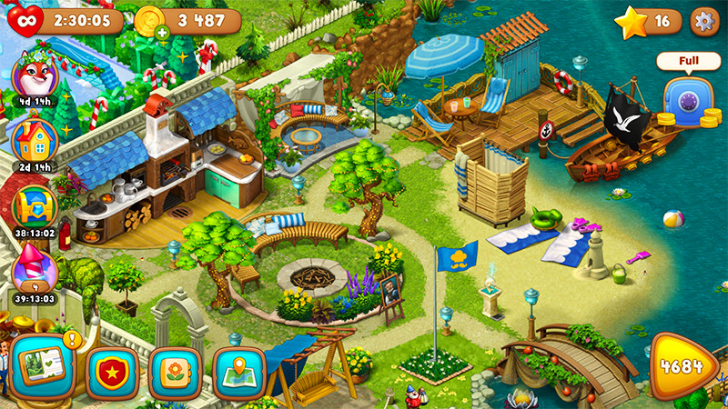 Các bối cảnh trong game cần bàn tay người thiết kế, xây dựng cũng đa dạng và sinh động.