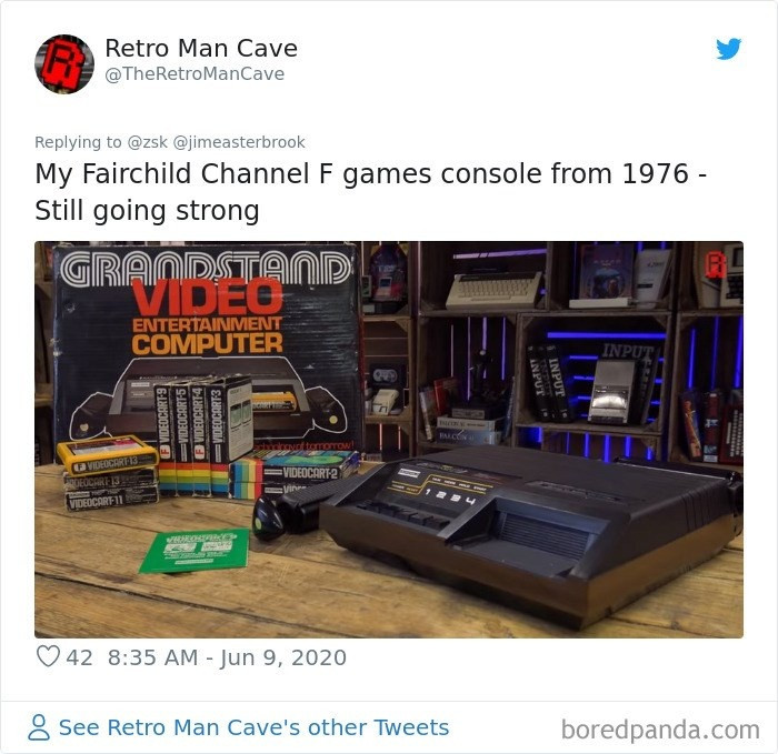 Một chiếc máy Video Game console từ năm 1976 vẫn còn chạy.