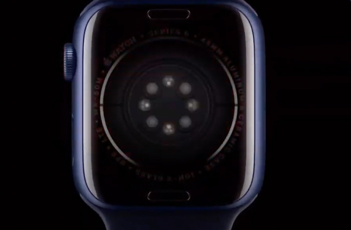 Máy đo nồng độ oxy trong máu trên đồng hồ đo màu của máu bằng cách chiếu tia hồng ngoại và ánh sáng hồng ngoại lên cổ tay người đeo và đo độ phản chiếu, sau đó đo hàm lượng oxy trong vòng 15 giây.