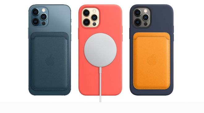 Sạc MagSafe, Apple có thể loại bỏ cổng sạc trên iPhone và chuyển chúng sang cổng USB-C giống trên MacBook và iPad. MagSafe còn giúp cho các thiết bị mỏng hơn và chống thấm nước tốt hơn. Đương nhiên là phụ kiện này sẽ không được bán kèm mà sẽ bán riêng.