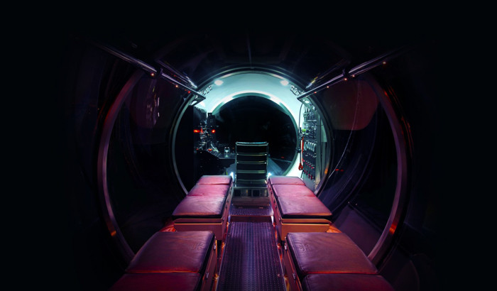 Phiên bản Deepview 24 chỗ có chiều dài 15,4m và nặng 55 tấn.