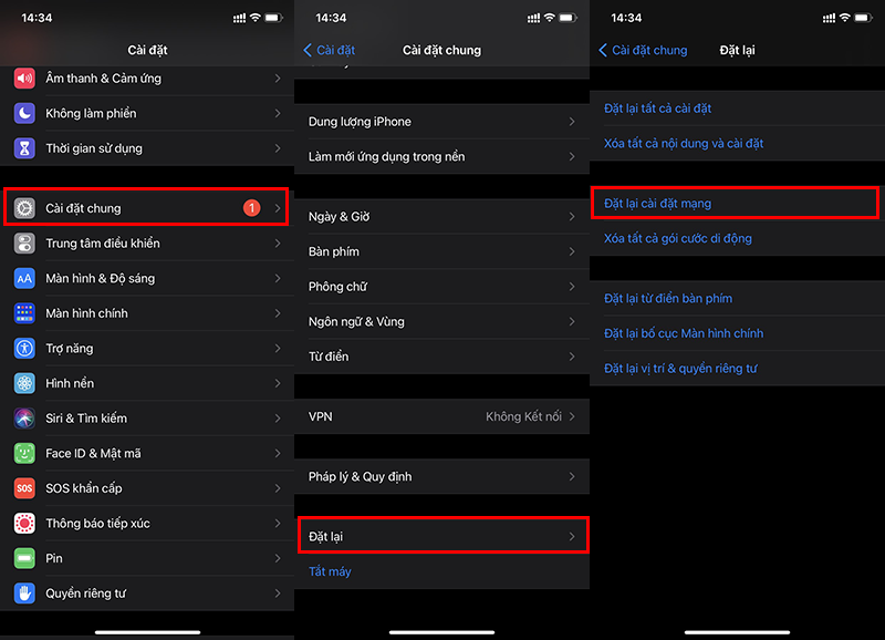 Đặt lại cài đặt mạng. Việc reset đặt lại mạng sẽ giúp bạn khắc phục được tình trạng tốc độ chậm trên điện thoại. Mặc dù nó sẽ xóa hết các điểm kết nối Wifi, Bluetooth nhưng điều này sẽ giúp người dùng loại bỏ những điểm đã từng kết nối không cần thiết.
