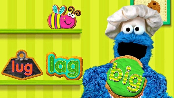 Sesame Street Alphabet Kitchen: Học tiếng Anh cực kỳ hiệu quả cùng Sesame Street Alphabet Kitchen, lại giúp bé có hứng thú với gian bếp, tại sao không? Với game này, trẻ sẽ được rèn luyện kỹ năng đọc viết từ những chữ cái, từ ngữ đơn giản nhất bằng cách tham gia nướng và tô chữ cái cùng chú rối Cookie Monster, Elmo.