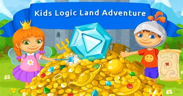 Game Logic Land gồm xác định số chẵn lẻ, hoàn thành chuỗi, tính toán khối theo hình dạng,…để cải thiện sự phát triển của lý luận logic, trí thông minh và bộ nhớ.
