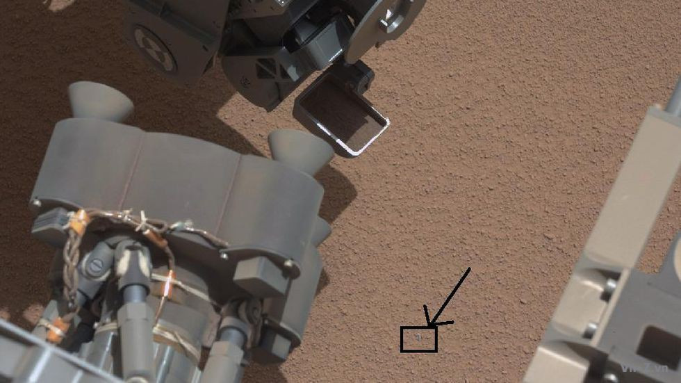 Vật lạ được lý giải là một mảnh của tàu thăm dò