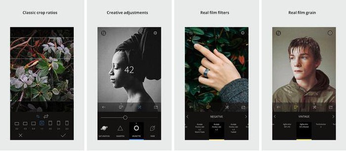 RNI khẳng định họ phát triển các bộ lọc theo cách mô phỏng được phong cách của từng loại film sao cho giống nhất có thể, ví dụ như Kodak Portra, Fuji Superia, Agfacolor và một số loại film khác ít nổi tiếng hơn.