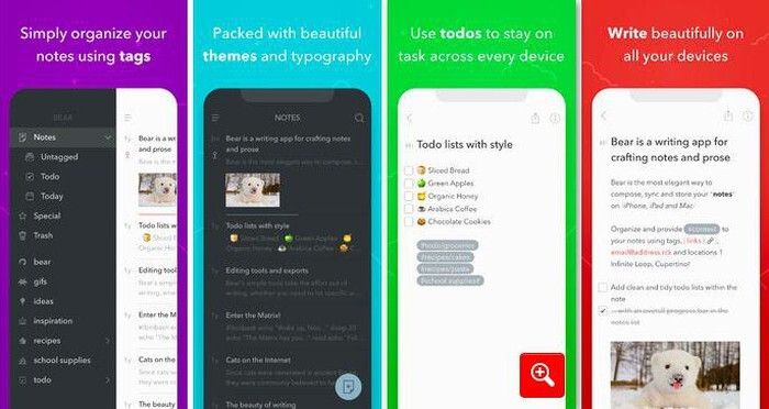 Bất kì người dùng nào từng sử dụng Bear, một trong những ứng dụng ghi chú, viết được đánh giá cao nhất trên iOS, đều bị hạ gục bởi nó. Và cũng không khó để thấy lý do cho điều này – Bear hỗ trợ tới 16 phong cách, chủ đề khác nhau đều đời mang đến khả năng kết nối các ghi chú khác nhau.