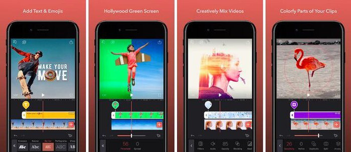 Một ứng dụng chỉnh sửa video tuyệt với khác chỉ có trên iOS là Enlight Videoleap. Nhiều trang công nghệ hào phóng đánh giá ứng dụng này có thể giúp người dùng tạo ra các đoạn phim nghệ thuật như phim Hollywood.