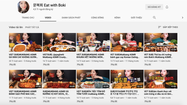 Loạt video của Boki có nội dung không quá khác biệt so với những kênh Youtube trên nhưng cô nàng lại gây chú ý bởi nhan sắc xinh đẹp cùng biểu cảm như muốn "ăn cả thế giới".