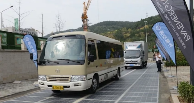 Những con đường năng lượng mặt trời sẽ là giải pháp về năng lượng trong tương lai.