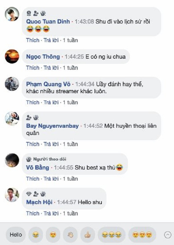 Cô nàng có bể tướng rất rộng, có thể mang cả pháp sư, xạ thủ, sát thủ vào đi rừng live stream kéo Rank khán giả của mình…