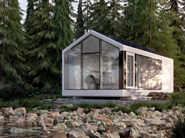 Ngôi nhà thậm chí có thể thu thập nước từ quá trình ngưng tụ trong không khí, nếu cần thiết. Nước cũng được tuần hoàn lại khi tắm, bằng các cảm biến thông minh và hệ thống điều chỉnh nhiệt độ và áp suất chính xác tự động.