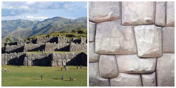 Khu phức hợp đền thờ Saksaywaman, ở Peru là một trong những bí ẩn mà cho đến giờ các nhà khoa học vẫn chưa thể giải thích và cũng không ai biết nó được xây dựng ra sao. Công trình kiến trúc này hoàn hảo tới mức chúng được hoàn thành mà không cần sử dụng một giọt vữa nào, đến mức không thể đưa được bất cứ vật gì vào khe giữa hai trong số những tảng đá.