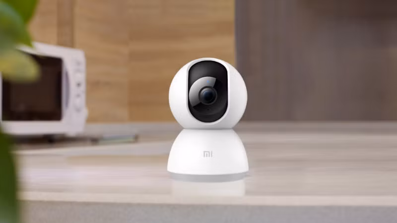 Mi Smart Camera PTZ phiên bản tiêu chuẩn, thiết bị được tích hợp một cảm biến camera 3MP khẩu độ mở ống kính khá lớn f/1.4