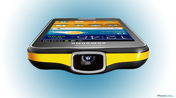 Galaxy Beam (2012) là chiếc điện thoại được tích hợp cả máy chiếu độc đáo của Samsung. Tuy nhiên, dường như đó là những gì "tinh hoa" nhất của smartphone này bởi ngoài có thể hoạt động như máy chiếu, cấu hình của Galaxy Beam bị đánh giá là quá "nghèo nàn" và không đáp ứng được nhu cầu của người dùng.