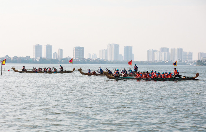 Đội tỉnh Bến Tre quán quân nội dung đội mạnh tỉnh thành. Nội dung quận, huyện Hà Nội ghi nhận các đội vô địch nam, nữ lần lượt là huyện Ba Vì và quận Tây Hồ. Với nội dung phong trào, đội Trâu Vàng 2 của CLB đua thuyền hồ Tây giành giải nhất.