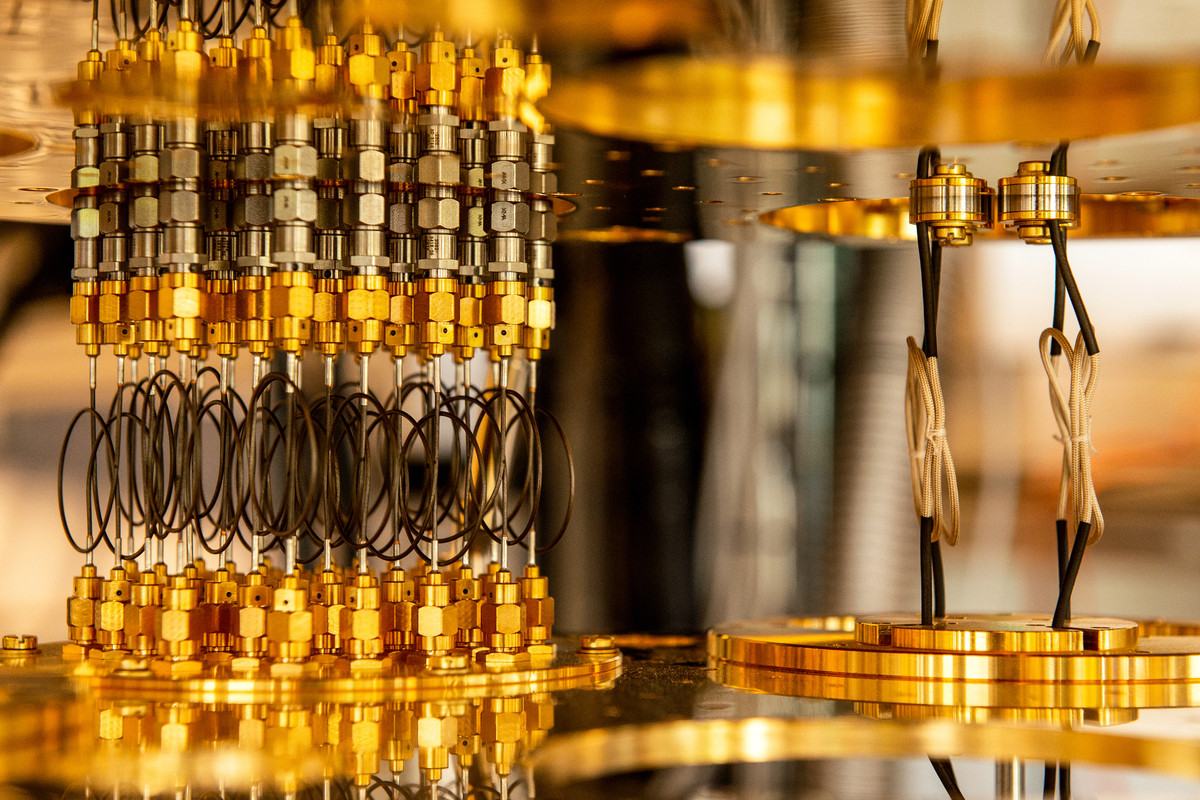 Hệ thống máy tính lượng tử của Microsoft.