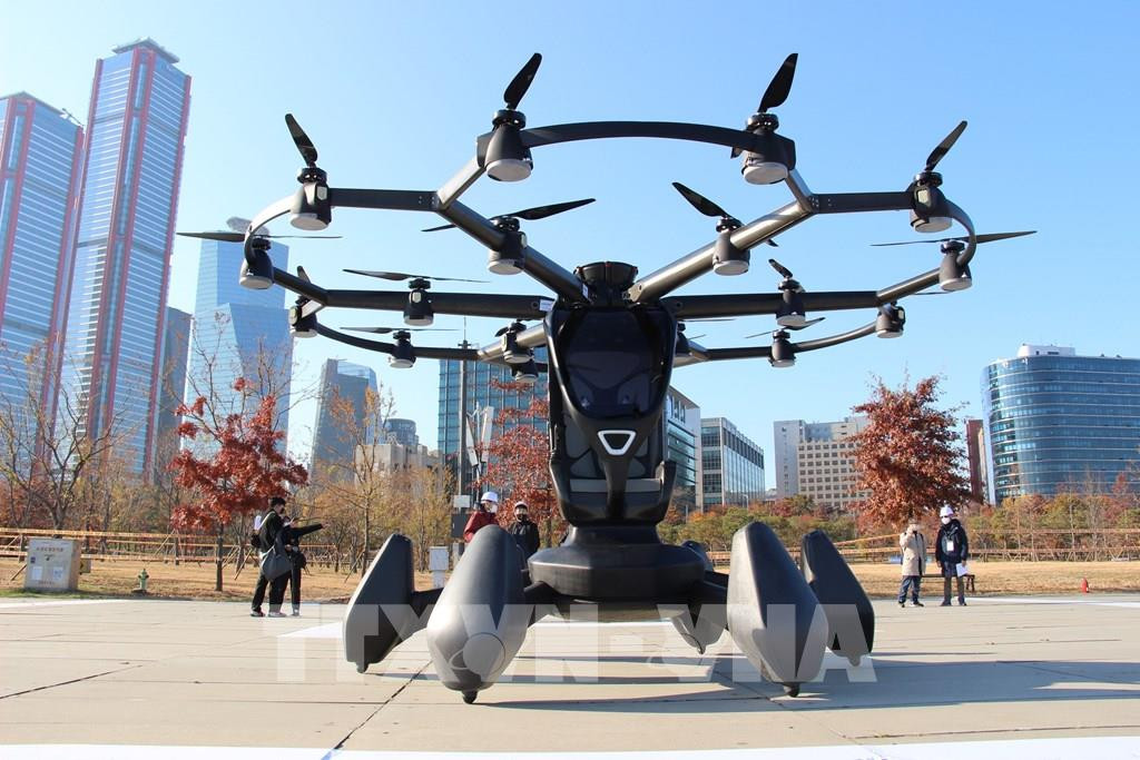Đây là lần đầu tiên Hàn Quốc thử nghiệm taxi bay không người lái tại một thành phố đông dân cư như Seoul.