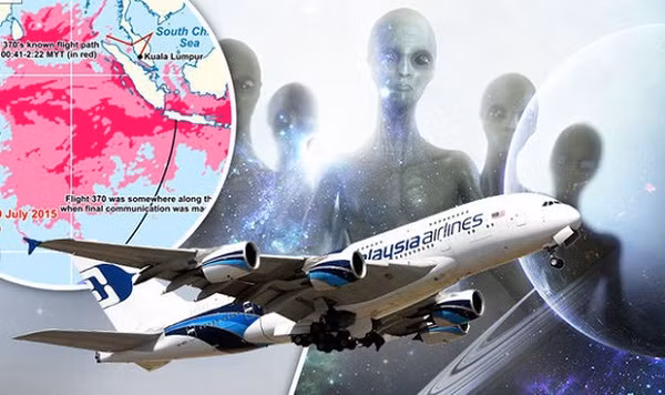 Thậm chí nhiều người dùng mạng còn cho rằng có sự can thiệp từ... sự sống ngoài vũ trụ hay người ngoài hành tinh vào sự vụ MH370.