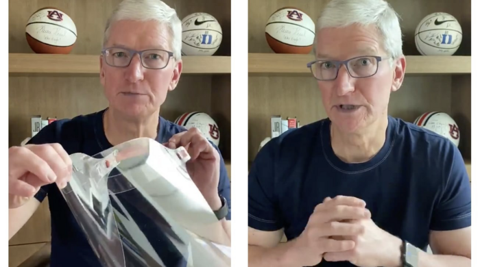 Apple cho biết, họ đã tiến hành "nghiên cứu và thử nghiệm cẩn thận" để tìm ra các vật liệu thích hợp để không làm ảnh hưởng đến nguồn cung trang thiết bị y tế cho các bệnh viện.