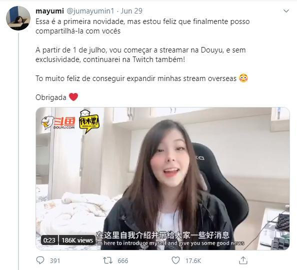 Trước vụ việc đó, mới đây nữ game thủ đã thông báo trên MXH sẽ trở thành streamer trong thời gian tới. Bởi hiện tại cô nàng khó có thể tìm được "bến đỗ" nào mới khi vụ lùm xùm chưa có hồi kết.