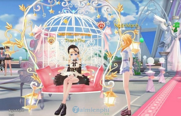 Một trong những điểm cộng lớn nhất của tân "nữ hoàng" game casual dancing trong tương lai đó là khả năng tương tác xã hội. Au Mix nâng cấp tính năng tương tác, hoàn thiện mạng xã hội thu nhỏ trong game.