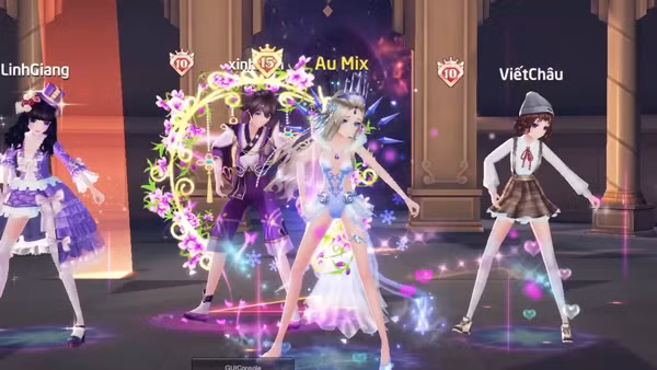 Phải kham nhiều thứ đến thế nhưng phần vũ đạo của Au Mix vẫn cực kỳ tuyệt hảo. Hiện tại, Au Mix có 4 chế độ nhảy vừa lạ vừa quen với dân mê nhảy: Beat, Bong Bóng, Tiết Tấu và 3K.