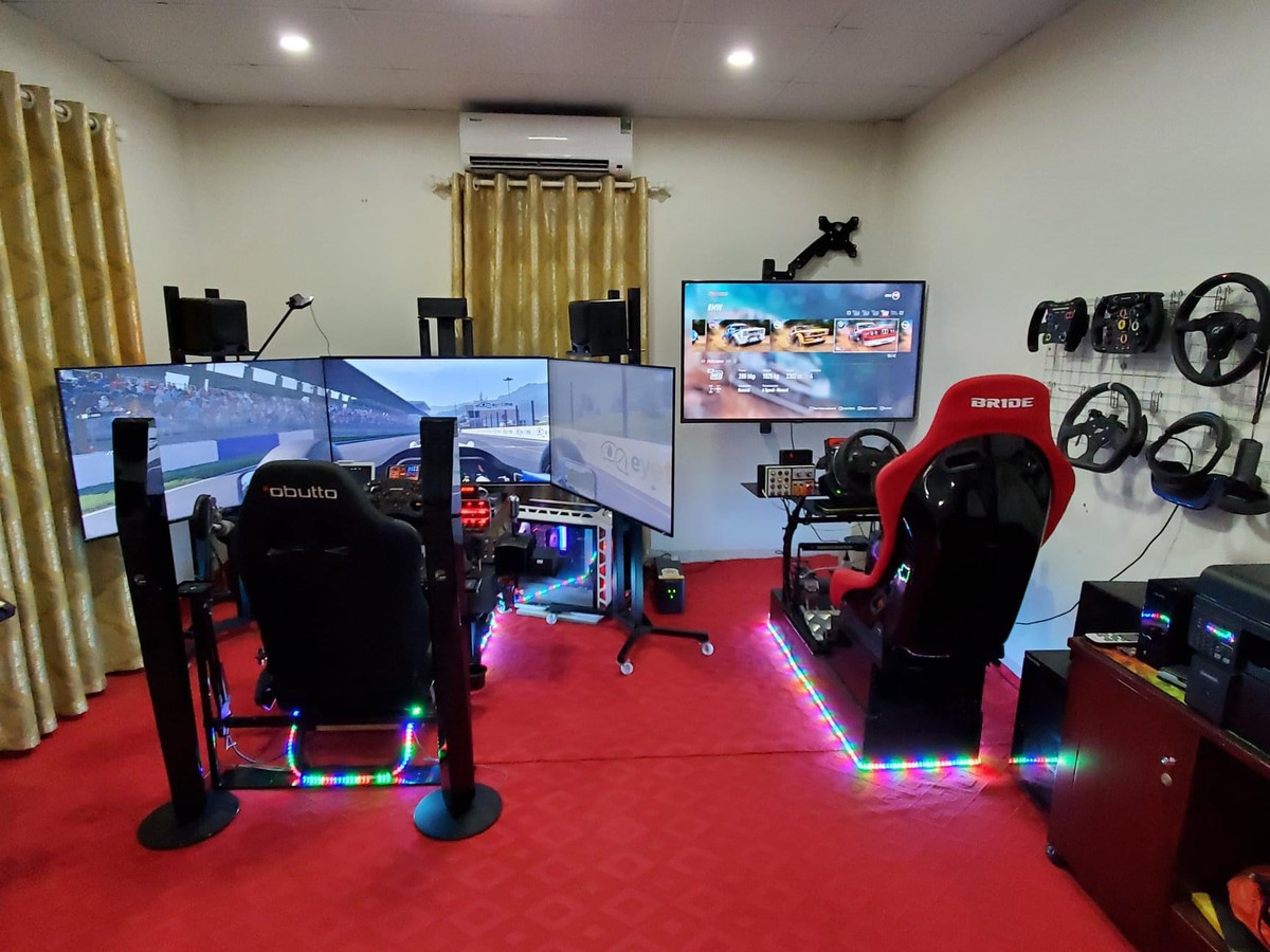 Anh cũng chuẩn bị thêm góc giải trí cho con ở ngay cạnh mình với đầu tư "khiêm tốn" hơn nhưng cũng đủ để người khác thèm thuồng.