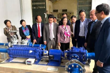 Lượng nước này đủ cho khoảng 10.000 người với định mức tiêu thụ tiêu chuẩn ở đô thị lên tới 180-200 lít nước/ngày, hoặc tới 20.000 người với định mức tiêu thụ 90-100 lít nước/ngày.