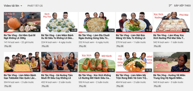 Cùng với đó là việc giảm sút view nghiêm trọng trong mỗi video của bà Tân thời gian gần đây cũng khiến người hâm mộ không khỏi hoang mang. Từ hàng triệu view mỗi lần đăng tải, giờ đây mỗi video của bà chỉ thu về vài trăm ngàn lượt xem mà thôi.