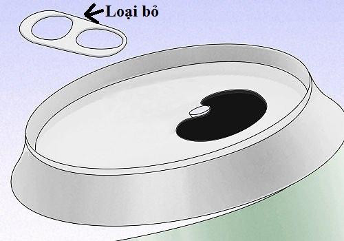 Một cách khác được nhiều người truyền tay nhau đơn giản mà tiết kiệm hơn đó là tận dụng vỏ lon bia đã qua sử dụng.