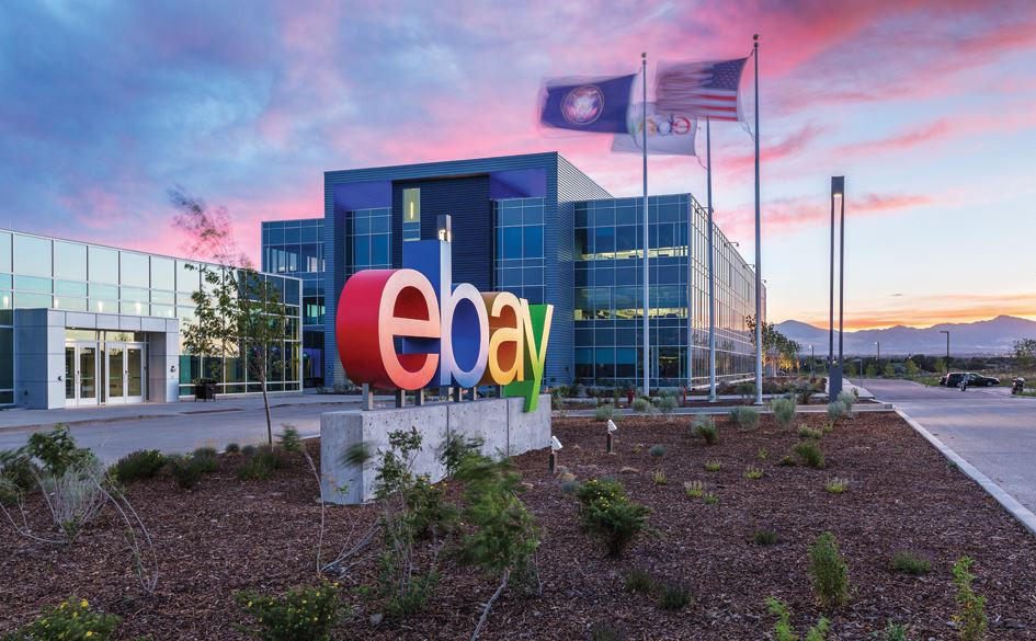 Nền tảng thương mại điện tử eBay ban đầu có tên AuctionWeb, trang web được đổi thành eBay vào năm 1997 theo tên của Echo Bay. Do tên miền Echo Bay đã được một công ty khai thác vàng sử dụng, Omidyar quyết định rút ngắn thành eBay.