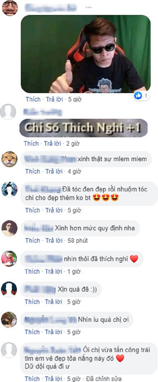 Cô nàng tự nhận mình là "chàng trai nghịch ngợm và nhí nhố" ẩn sau dáng vẻ thiếu nữ xinh đẹp kia. Thế nhưng đa phần người hâm mộ lại cho rằng càng ngắm càng thấy nữ tính và có tính "sát thương" cao.