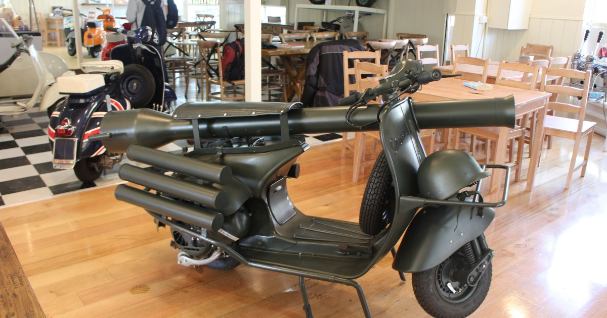 Sự khác biệt về động cơ, cộng với việc gắn pháo bắn xuyên giáp M20 đòi hỏi Vespa 150 TAP phải có khung gầm mạnh mẽ hơn. Nhưng xe vẫn đạt vận tốc tối đa lên đến 64 km/h.