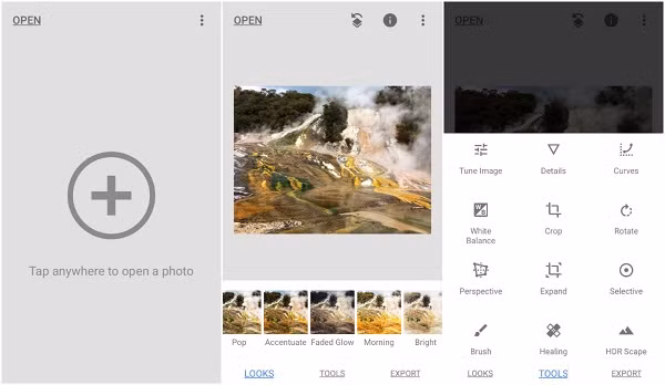 Chỉ cần chọn mục Phim nhựa trên app bạn có thể thỏa sức chọn màu ưng ý cho bức ảnh của mình. Đặc biệt ứng dụng này hoàn toàn miễn phí tải về.