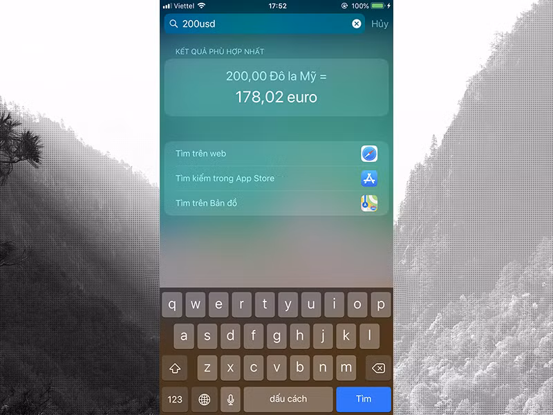 Mặc dù tính năng Spotlight đã có từ lâu nhưng hiếm ai biết được những điều tuyệt vời mà nó có thể mang lại ngoài việc search thông tin trên máy. Ví dụ như bạn có thể chuyển đổi mệnh giá tiền tệ ở thời gian hiện tại, tính toán, chuyển đổi số học, tìm kiếm trên web và nhiều hơn thế nữa.