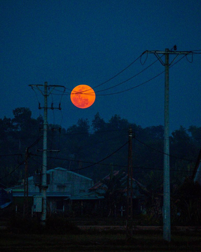 Siêu trăng tại Đà Nẵng.