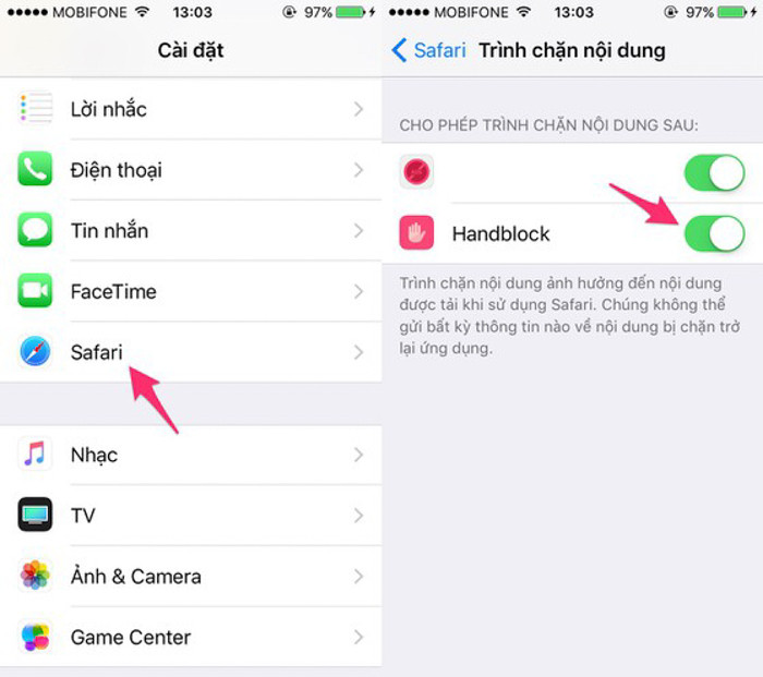 Nếu iPhone, iPad hoạt động chậm chạp khi lướt web, bạn hãy cài đặt thêm các ứng dụng chặn quảng cáo để khắc phục tình trạng trên. Quảng cáo là nguồn thu nhập chủ yếu của các nhà phát triển nội dung, tuy nhiên, có không ít trang lại lạm dụng việc này và hiển thị quảng cáo tràn lan, che phủ toàn màn hình và không có nút tắt, chưa kể đến việc chèn thêm các quảng cáo độc hại để dụ người dùng nhấp vào.