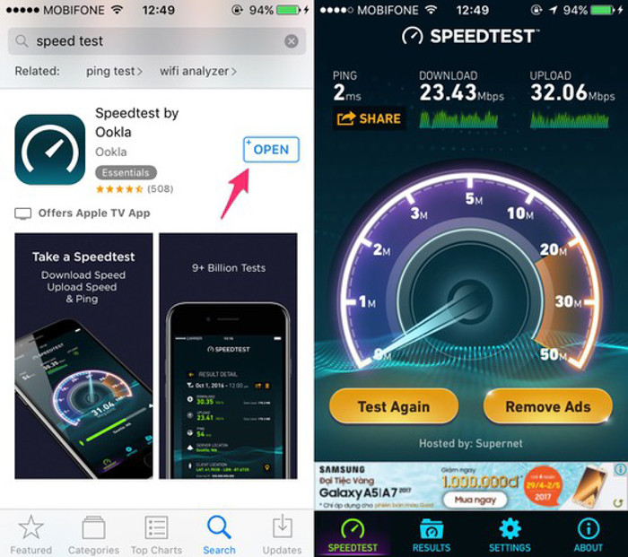 Tăng cường tín hiệu Wifi, Tín hiệu WiFi cũng là một trong những nguyên nhân ảnh hưởng đến tốc độ của iPhone, iPad bởi đa phần các nội dung hiện nay đều phải thực hiện thông qua Internet.