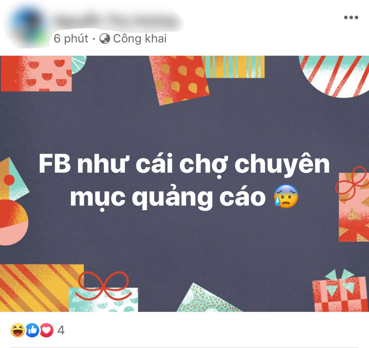 Facebook loi hien thi bang tin: Dan ban hang Online mung tham