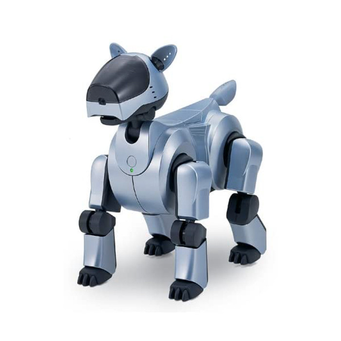 Đây là chú chó Aibo phiên bản đầu tiên năm 1999. Chú chó Robot được cho là cách mạng của công nghệ thời bấy giờ.