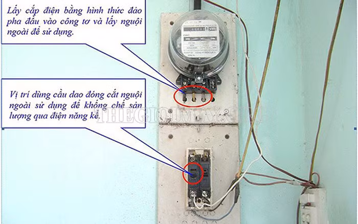 Sử dụng một bóng đèn tròn 100W, cắm cho thiết bị sáng lên và đếm số vòng quay. Bạn nên đếm số vòng quay của thiết bị trong vòng 1 giờ và ghi lại (số s3).