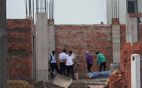 Dien giat o cong trinh, 1 nguoi chet, 2 nguoi bi thuong-Hinh-2