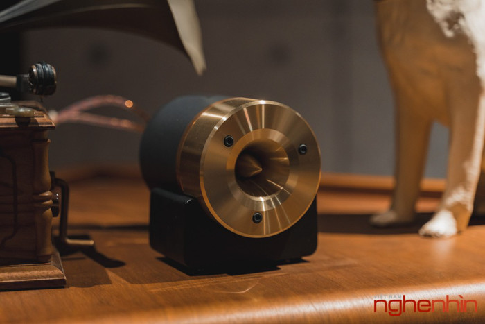 Chủ nhân của hệ thống là một người đam mê audio và cũng là một DIYer. Lợi thế rất đặc biệt này cho phép chú tự tay lắp ráp phân tần riêng cùng bộ ampli đèn với cấu hình phù hợp nhất với đôi Vitavox. Bộ ampli cũng được chủ nhân đầu tư dàn dàn linh kiện ấn tượng gồm các bóng đèn cổ quý, biến thế xuất âm, tụ trở đều là những loại “đại bổ”.